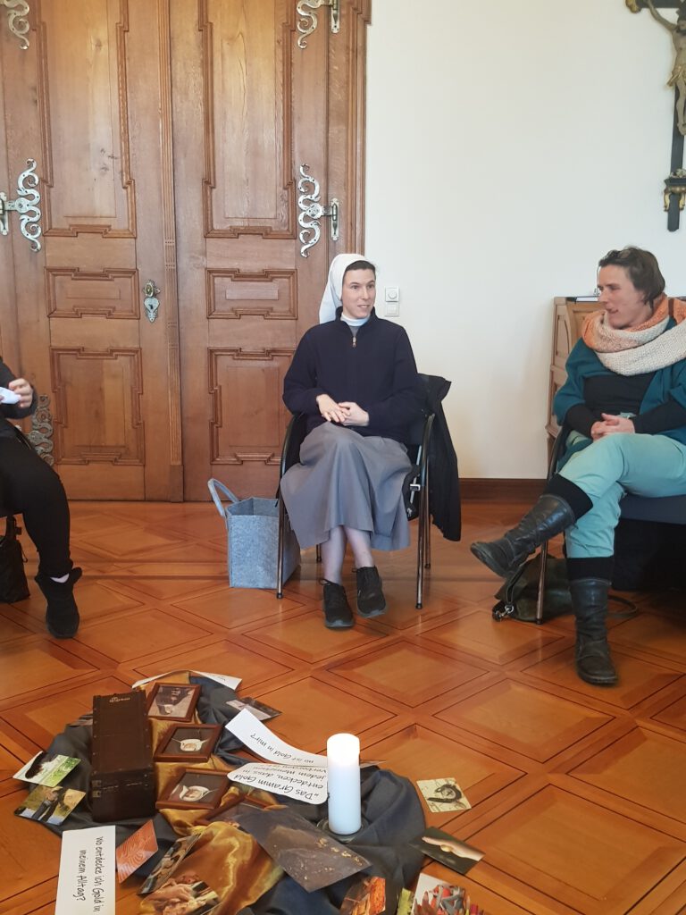 Im Kloster Hegne Unterhaltung mit Sr. Marie-Salome