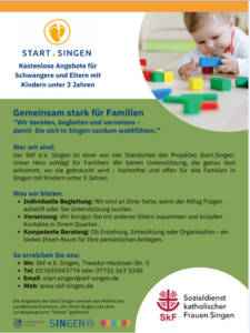 Flyer Start.Singen